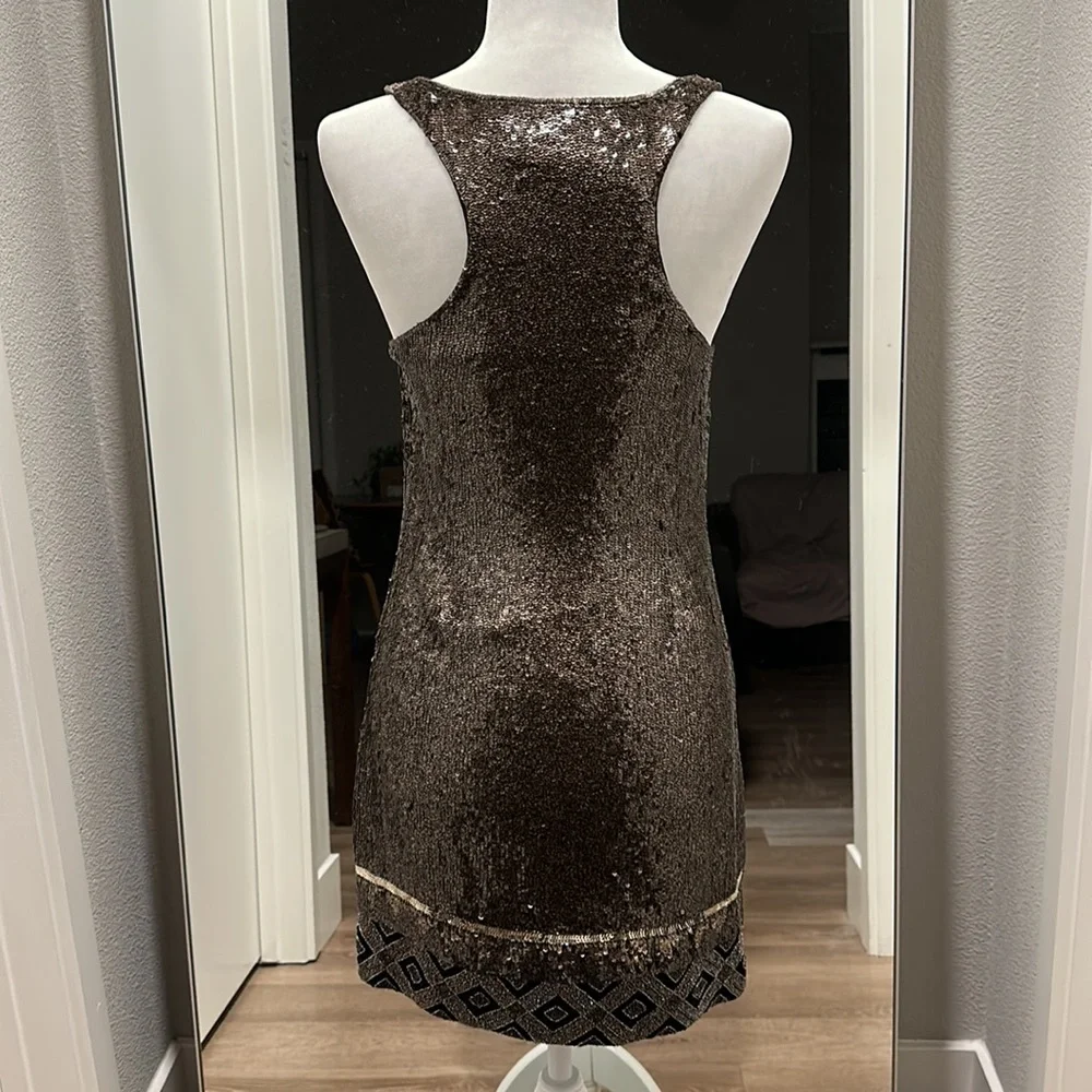 AllSaints Spitalfields Jacks Place London Hand Embellished Dress Vintage… - Picture 8 of 12